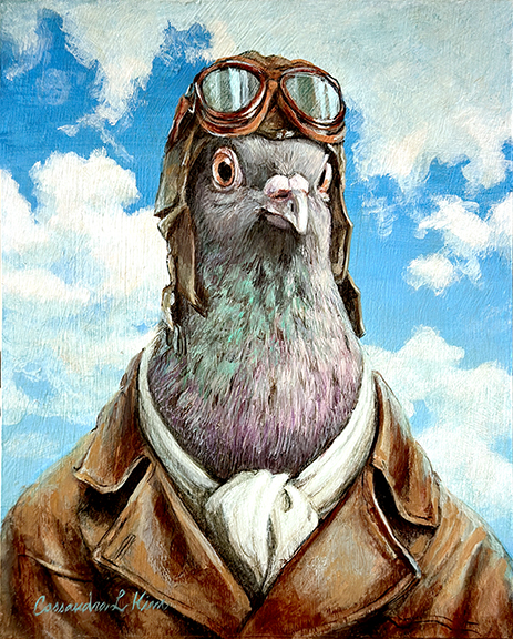 Cher Ami illustration